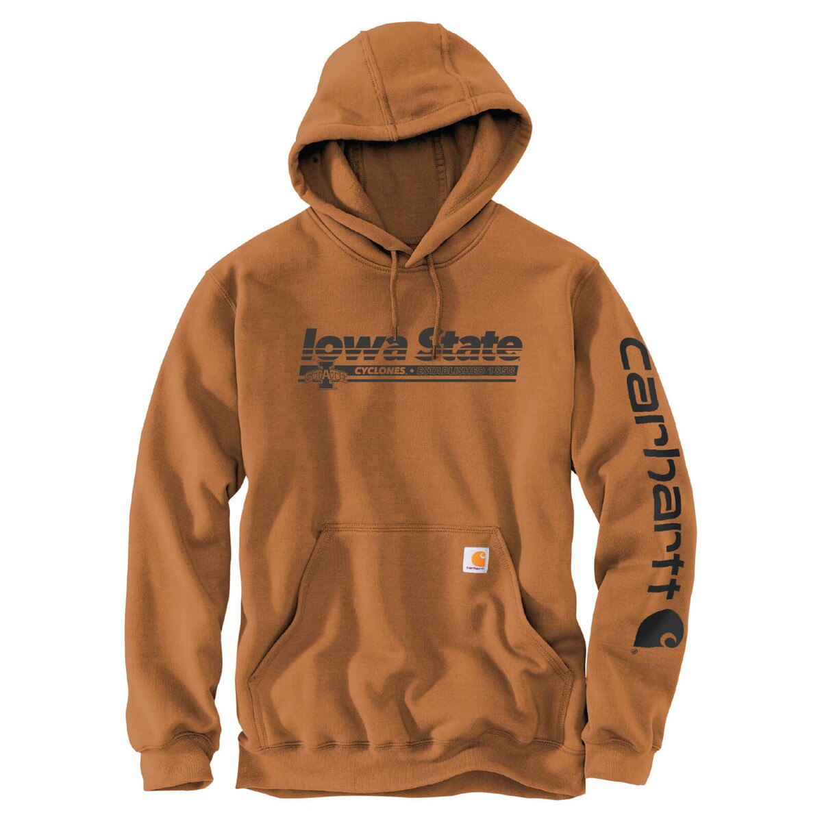 Carhartt I-State Cyclones Brown Hooded Sweatshirt